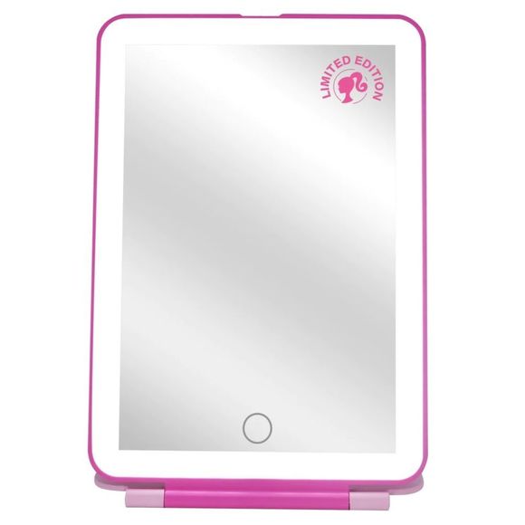 Impressions X Barbie Touch Pad Mini Tri-Tone Makeup Mirror - Picture 4 of 8